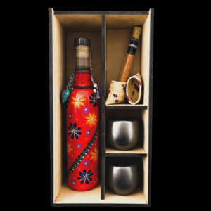 Estuche mediano decorado alebrije