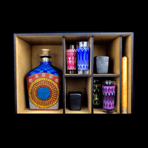 Estuche decorado fino MITLA