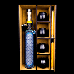 Estuche decorado fino VIDA